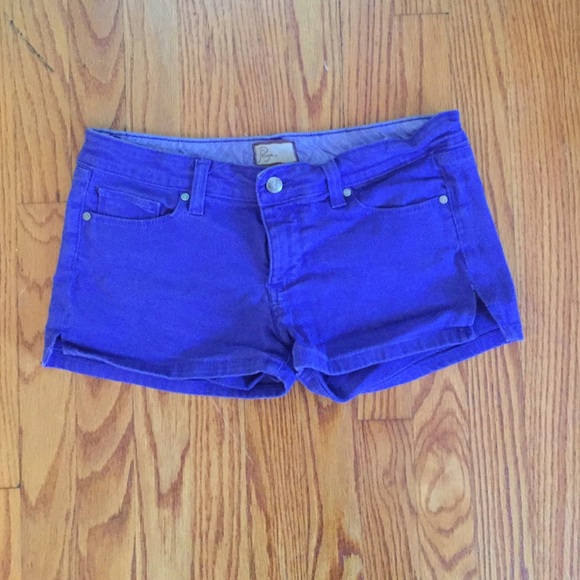 Washed out shorts
