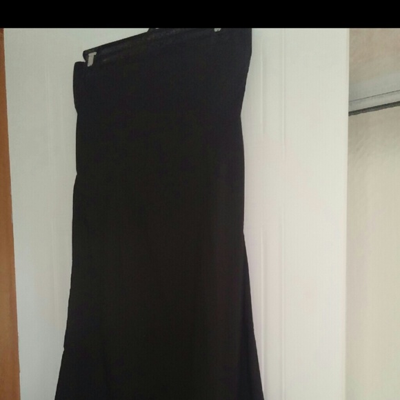 Strapless dress