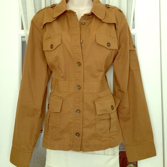 Tommy Hilfiger Tan Khaki Coat