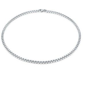 Tiffany Venetian link box chain 18"