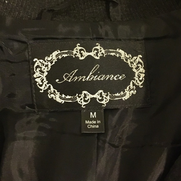 Grey Pea Coat - Picture 2 of 2