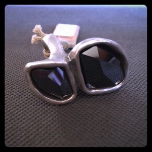Uno de 50 Flashback Ring with Charcoal Crystals