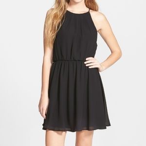 Lush Chiffon Skater Dress