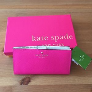 Kate spade pink wallet
