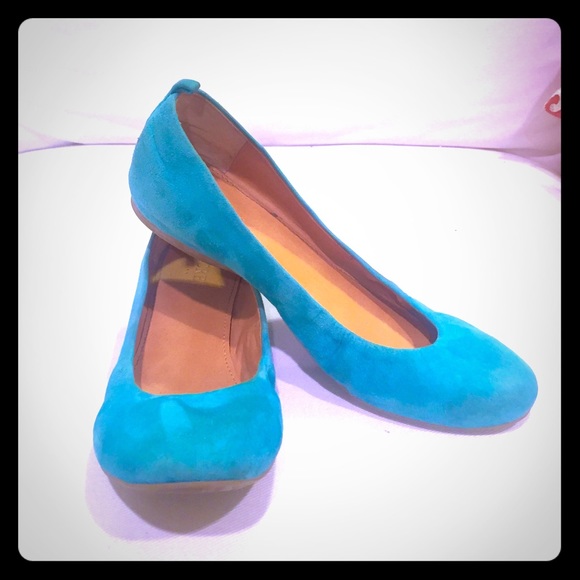 J Crew | Cece Suede Ballet Flats | Size 6 1/2