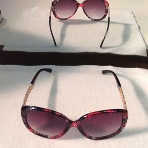 Pink and Gold Floral Shades 🌸🌸🌸🌺