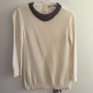 Cream sweater