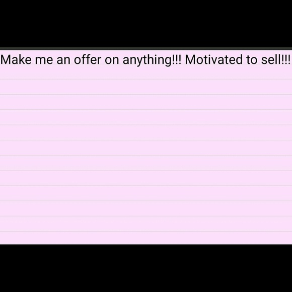 Make me an offer!