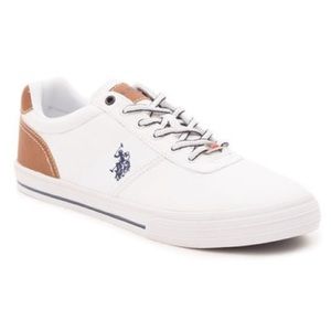 White snickers polo