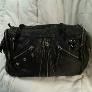 Converse One Star Faux Leather Moto Duffle