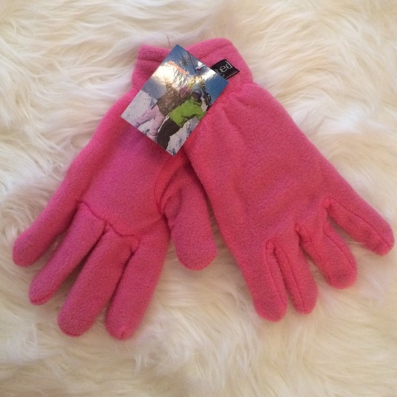 Pink gloves