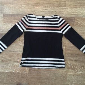 Jcrew XS stripe top