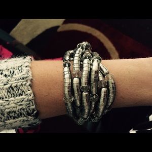 BKE silver bracelet