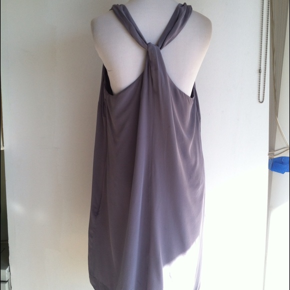 J. Crew purple silk halter sundress - Picture 3 of 4