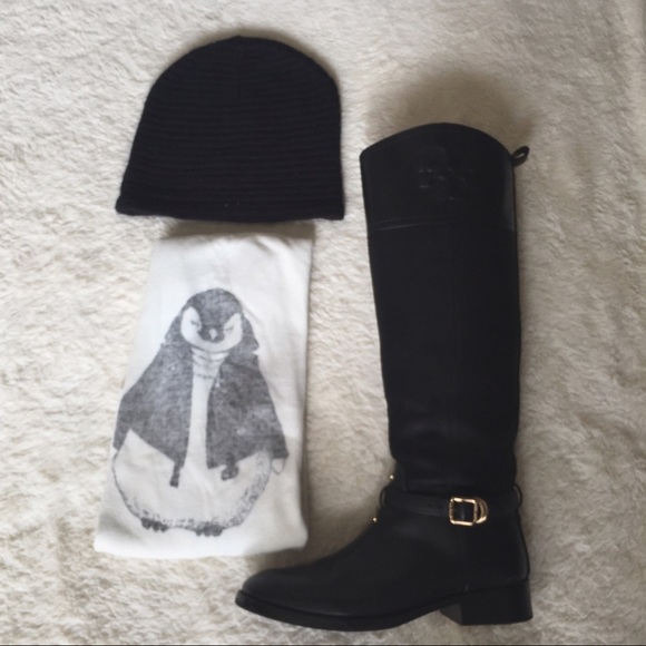 🎁GAP slouchy black winter hat