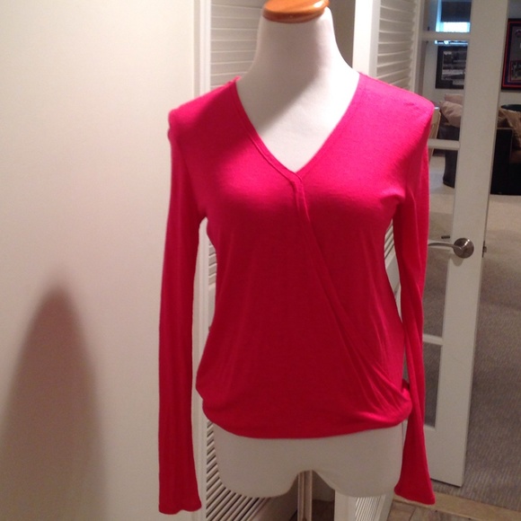 Long sleeve NWT pink top