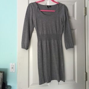 Gray Sweater Dress