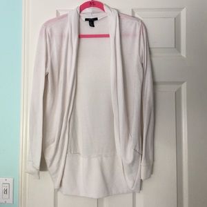 White Cardigan