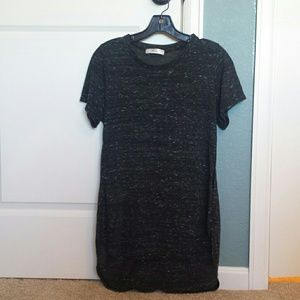 Grey high-low shirt