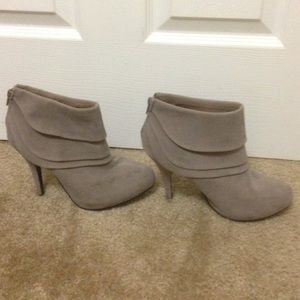 Tan ankle boots