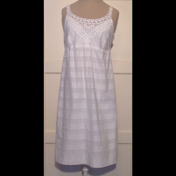 White Cotton Dress