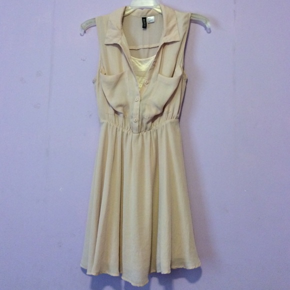 Blush Chiffon Dress