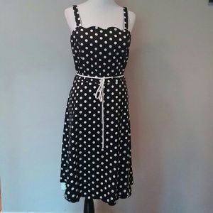Rockabilly bella polka dot dress size 18