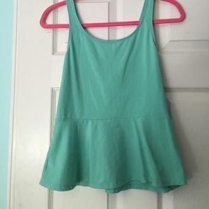 teal tanktop