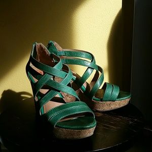 Miz Mooz cork wedges