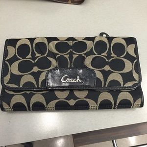Coach multi fold wallet