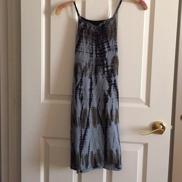 Ecote tie-dye halter dress