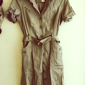 Tan dress by the limited