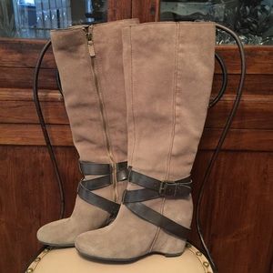 ❤️Leather knee length boots❤️