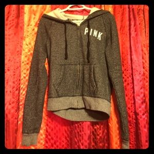 PINK zip-up hoodie
