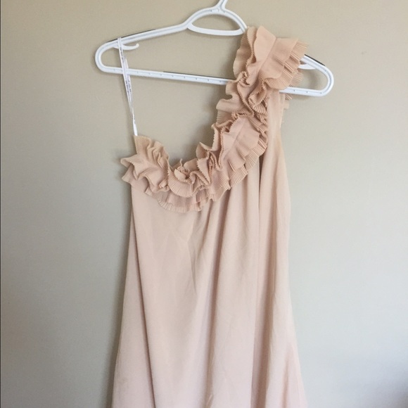One shoulder dress