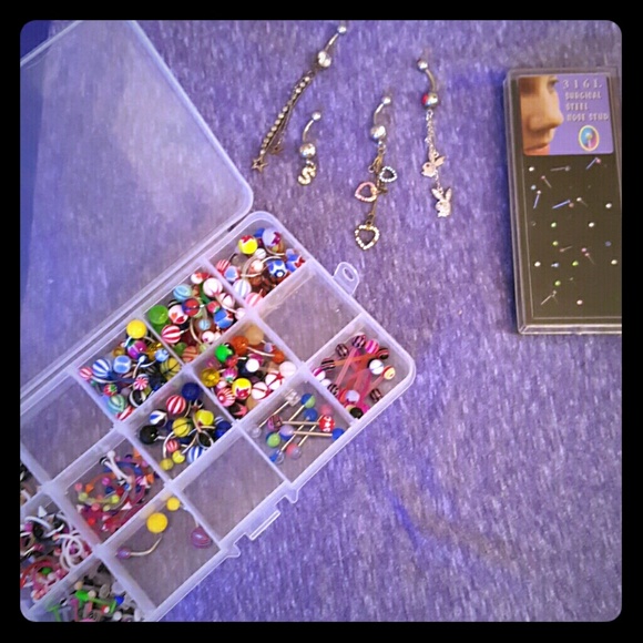 Body jewelry 12 for $10