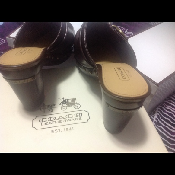 Coach clogs,sale today!!! - Picture 3 of 4