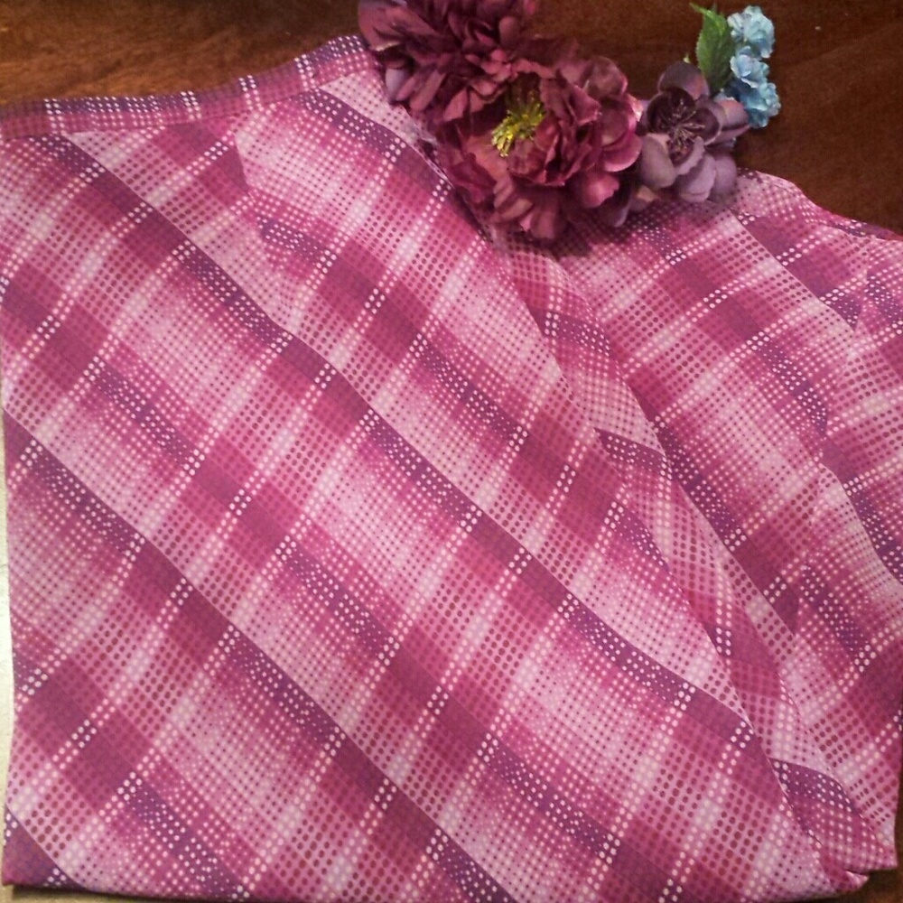 Venezia Pink and Purple Lined Skirt 14/16