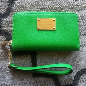 Michael Kors wallet green