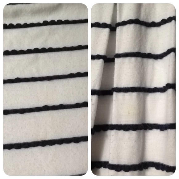 Anthropologie Scalloped Stripes Dress - Picture 3 of 4