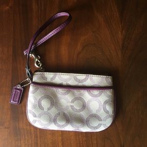 Coach Wristlet Bag