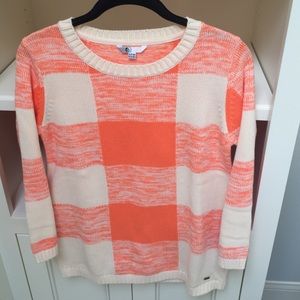 Volcom plaid knit sweater