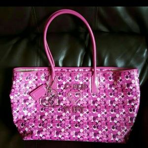 Authentic Coach Poppy tote No.16320