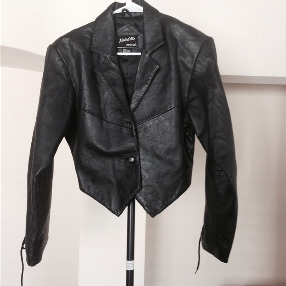 Leather jacket