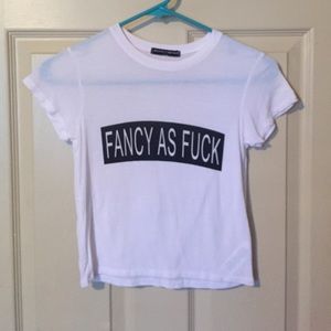 Inappropriate crop top