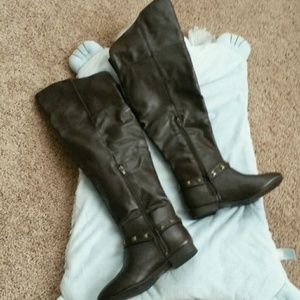 Final price-Dark brown tall boot