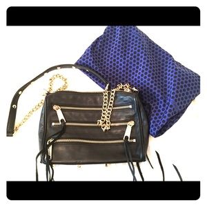 Rebecca Mincoff 'Mini 5 Zip' Convertible Crossbody