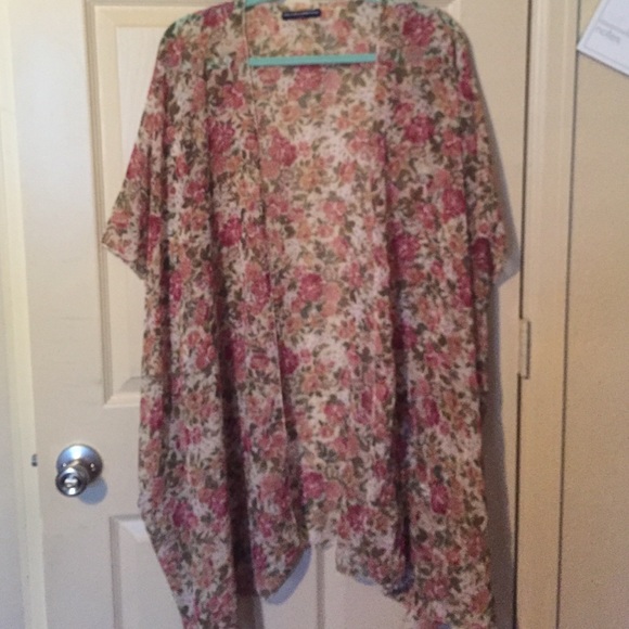 Floral kimono