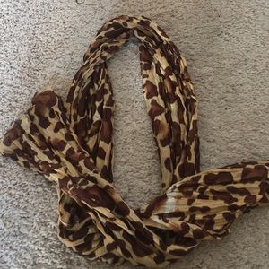 Cheetah scarf