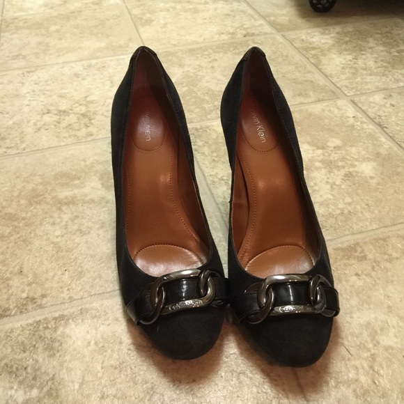 Calvin Klein back heels